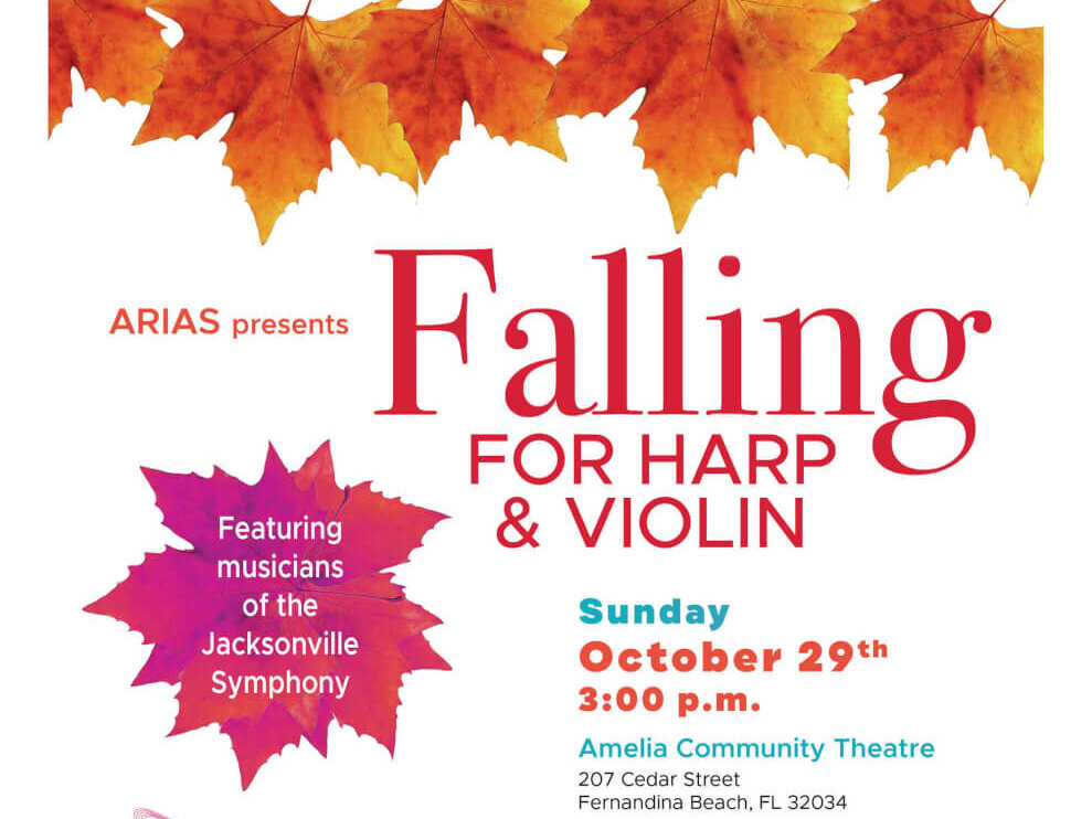 ARIAS Presents “Falling for Harp & Violin Duo” 